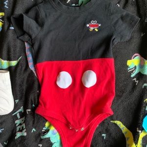 Mickey Mouse adorable onesie
